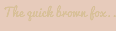 Image with Font Color D8C098 and Background Color E7CBBB